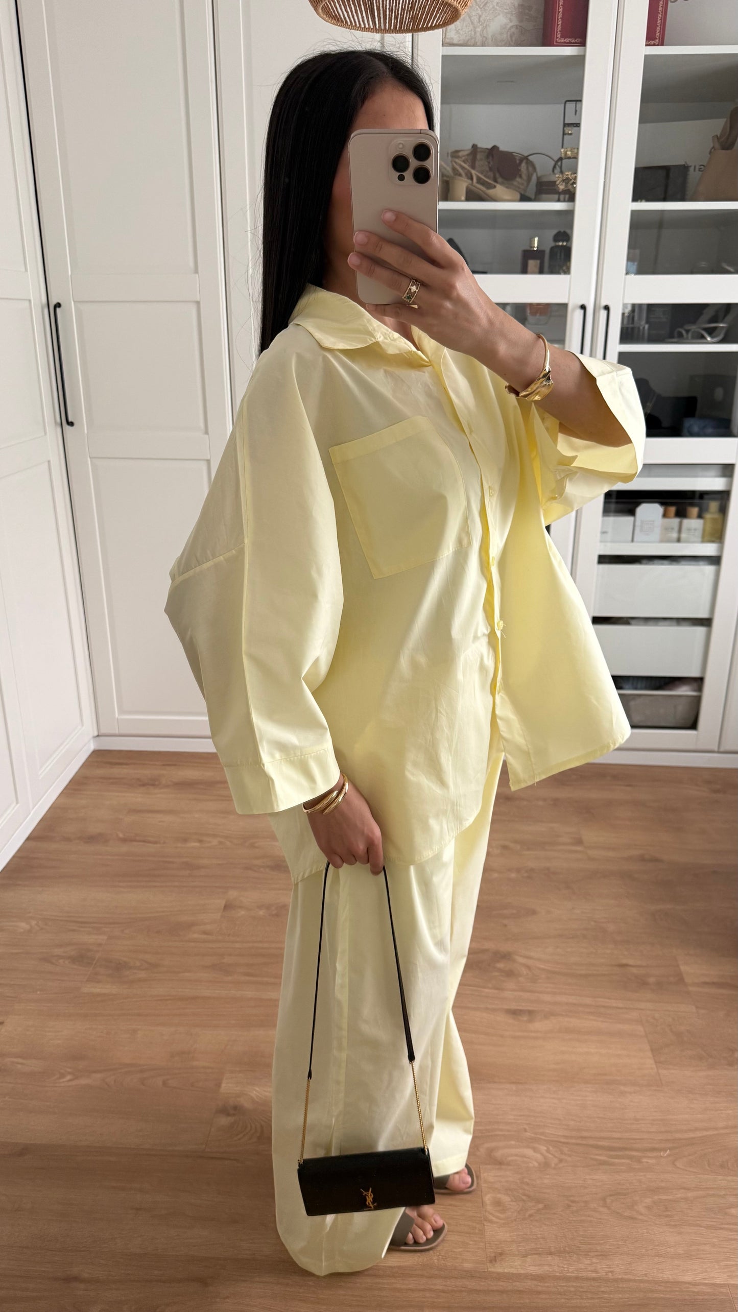 Ensemble Modest Oversize Jaune SAÏRYS