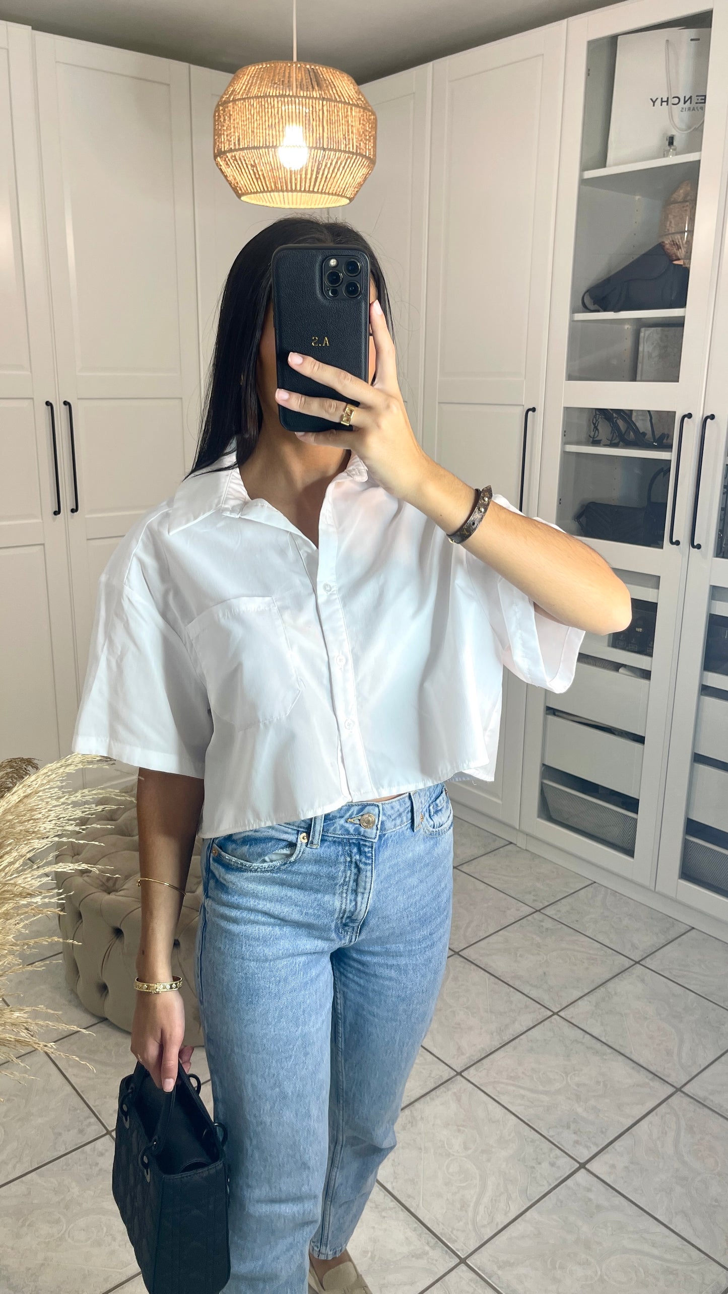 Chemise courte