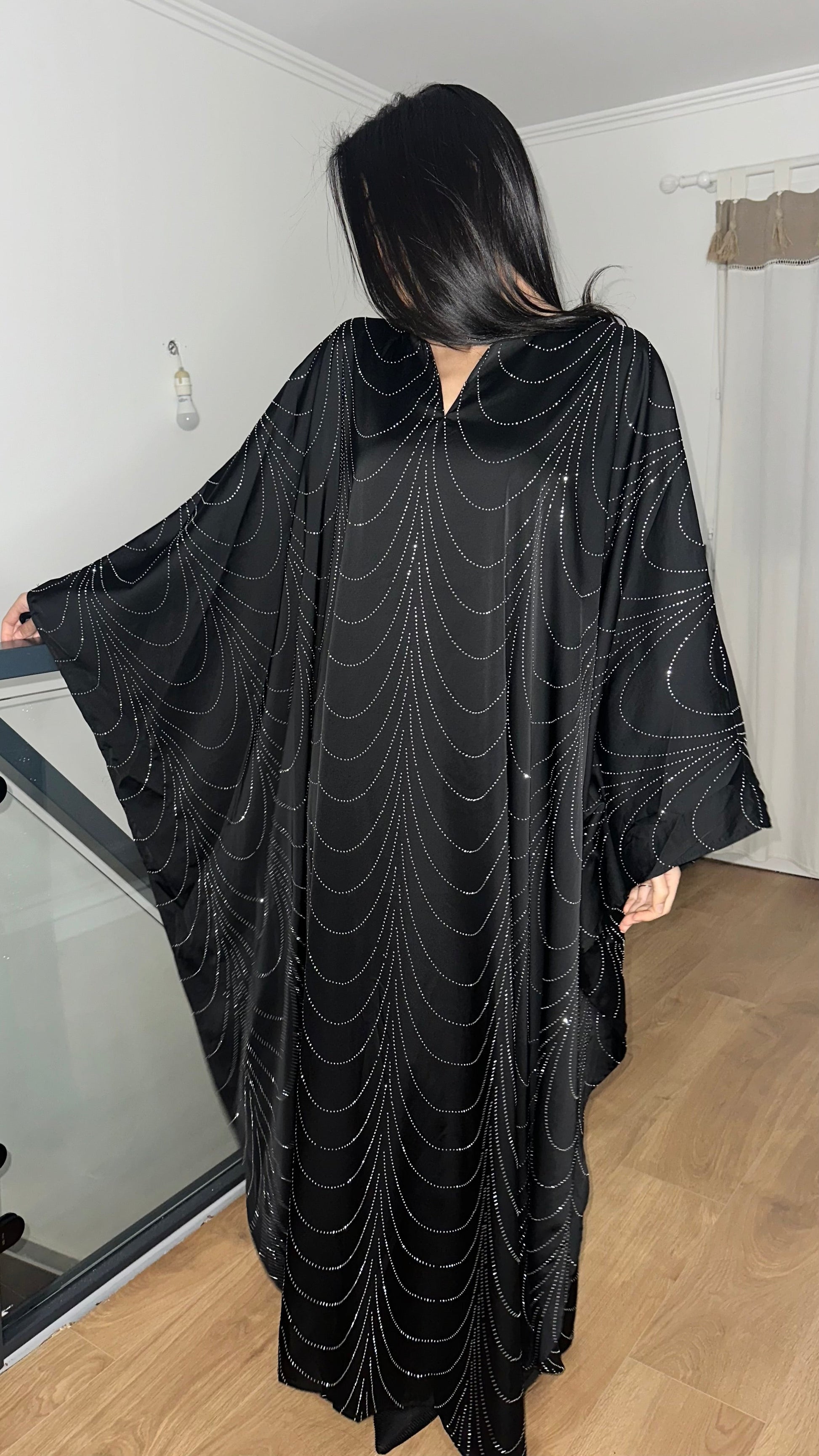 Abaya Nïya Noir SAÏRYS