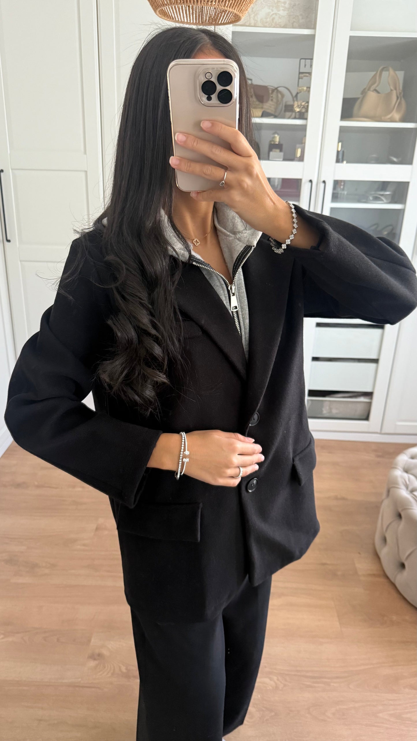 Blazer à capuche SAÏRYS