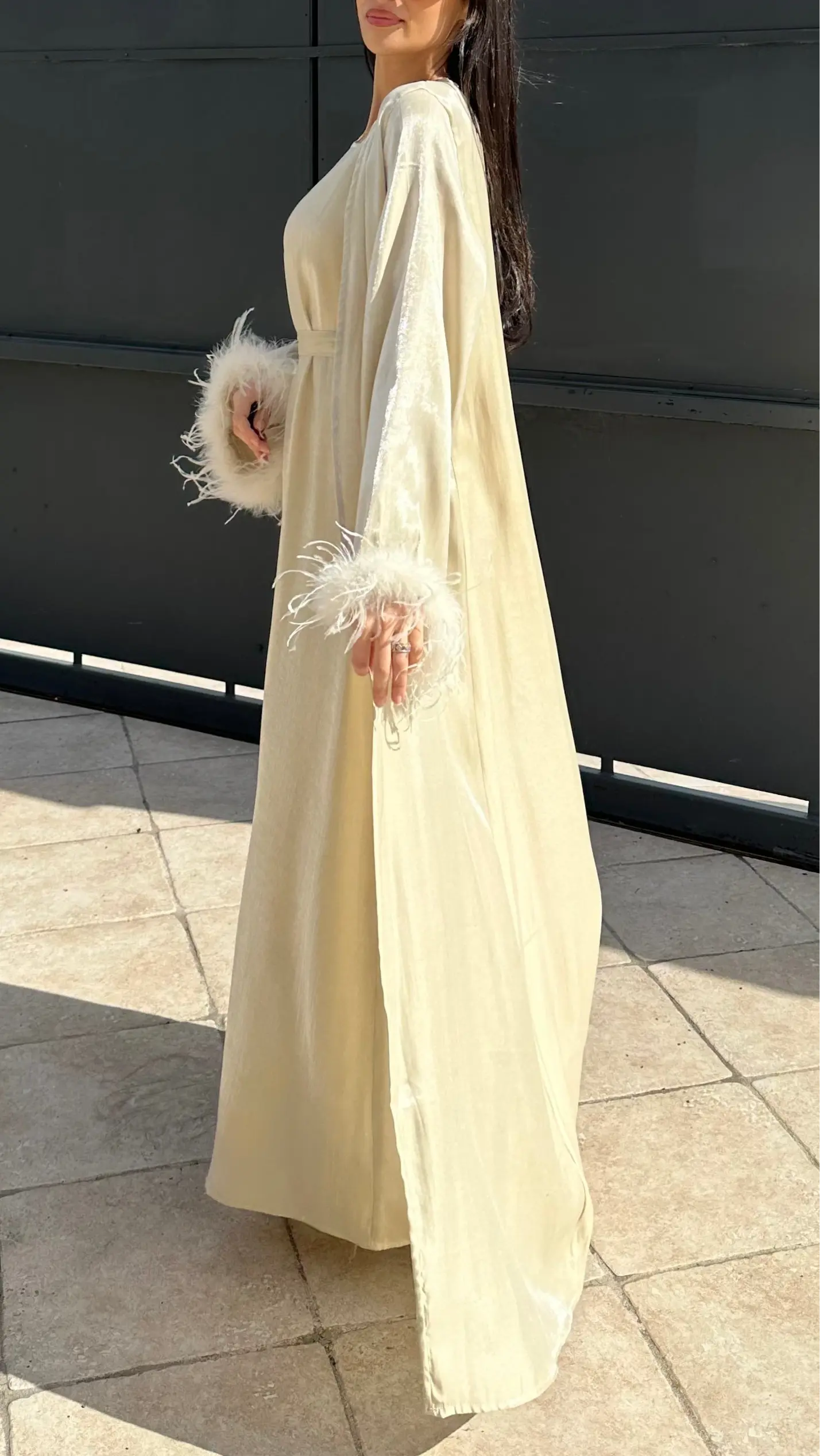 Kimono plume SAÏRYS