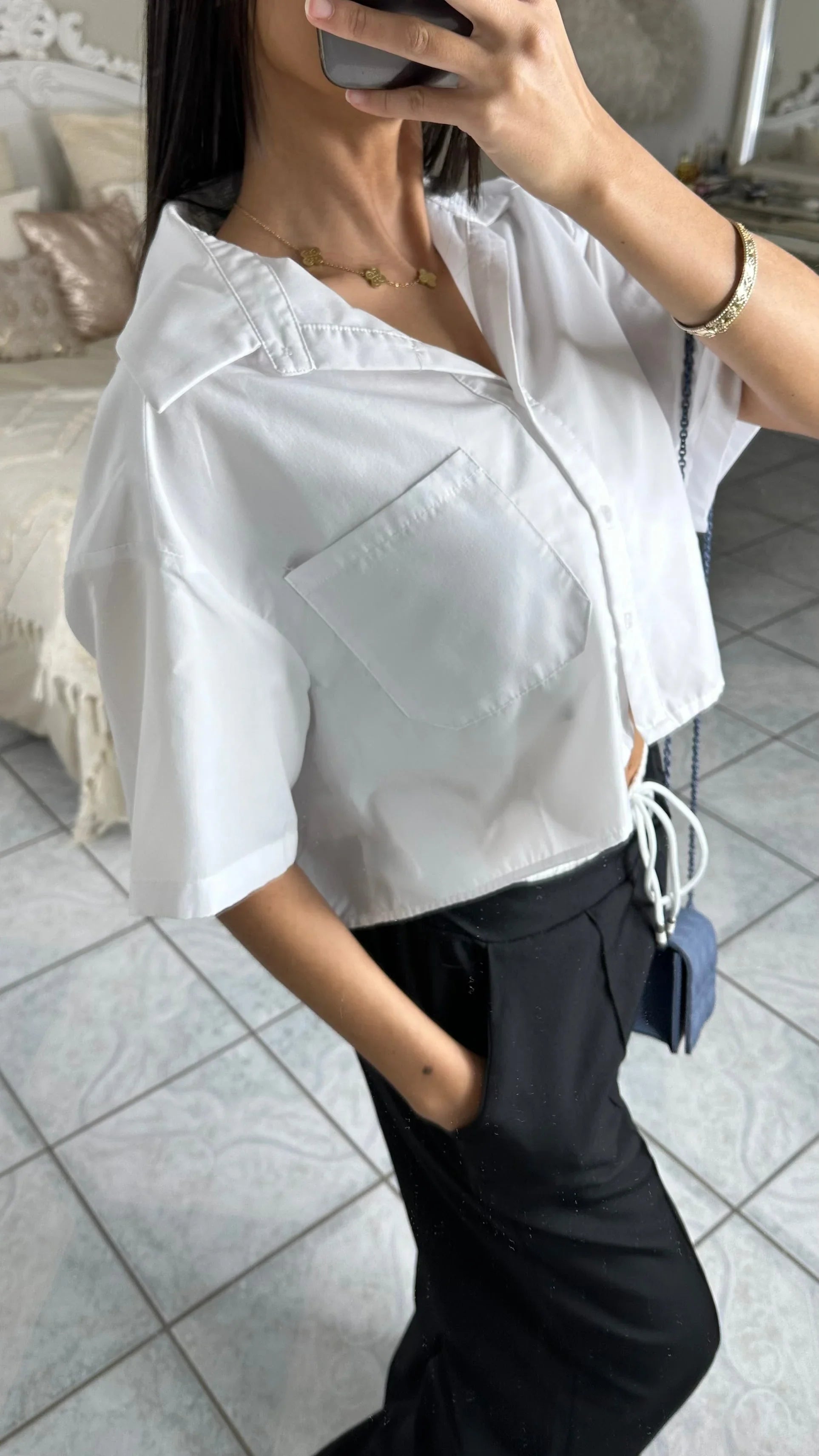 Chemise courte - SAÏRYS