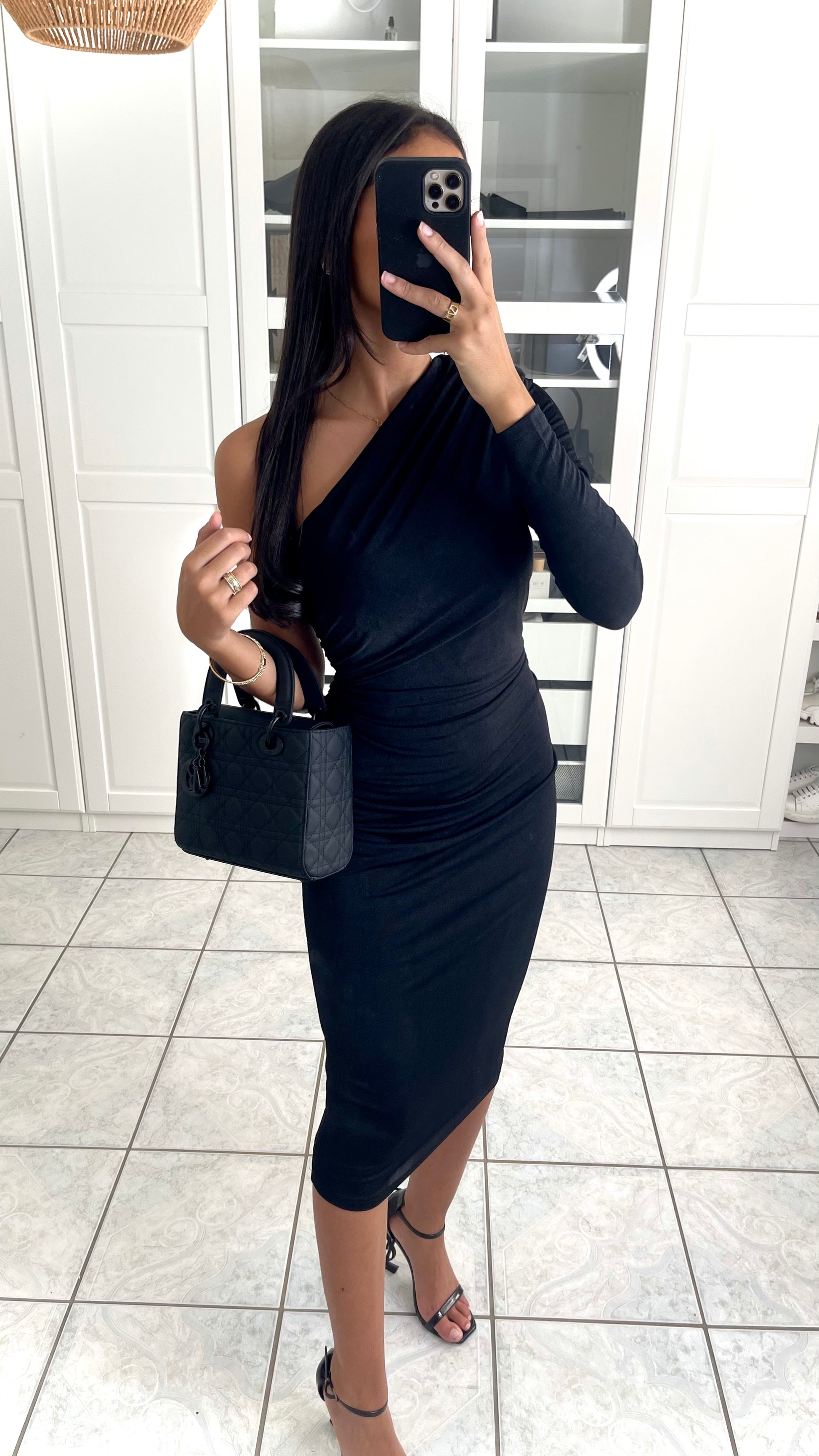 Robe asymétrique en tulle - SAÏRYS