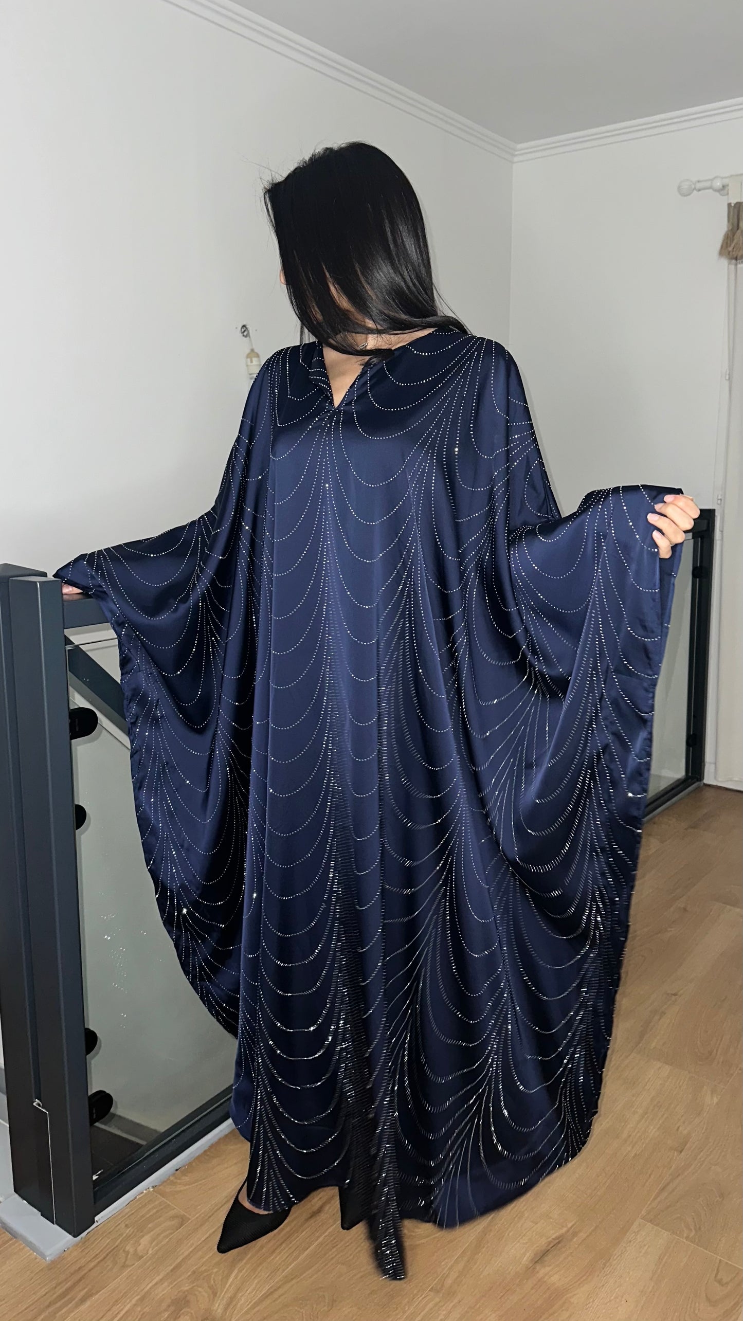 Abaya Nïya Bleu Nuit