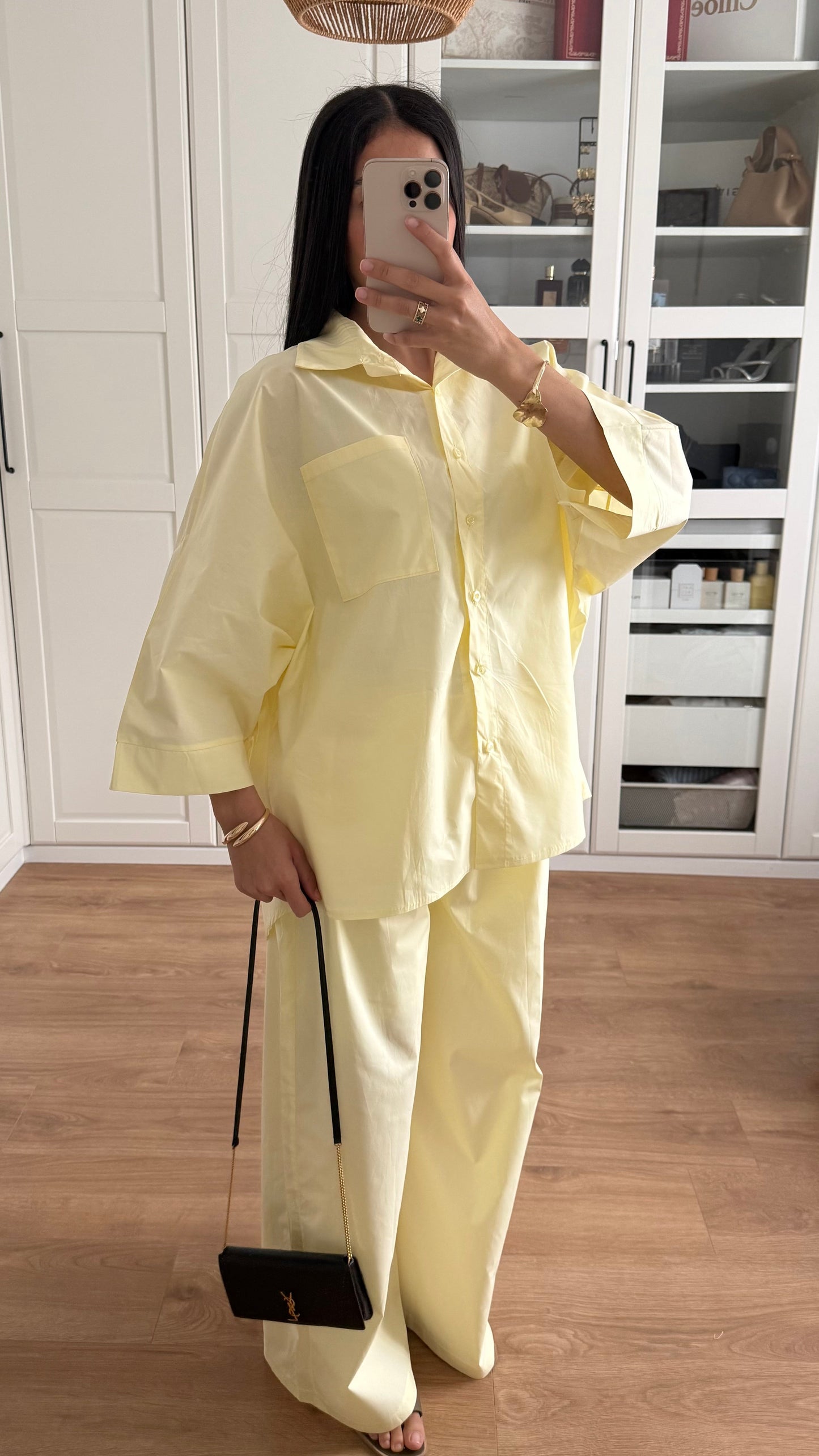 Ensemble Modest Oversize Jaune SAÏRYS