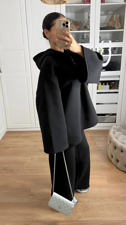 Ensemble Modeste à Capuche Noir SAÏRYS