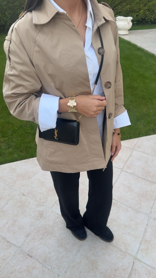 Trench court oversize camel SAÏRYS