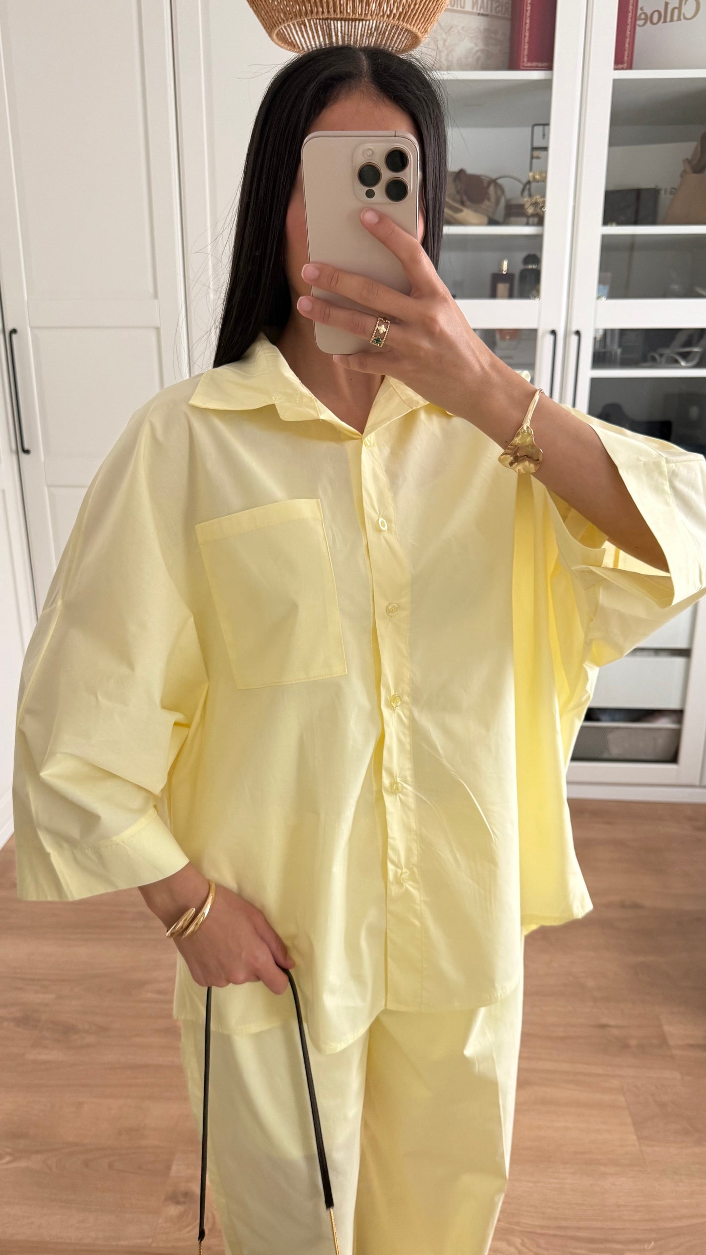 Ensemble Modest Oversize Jaune SAÏRYS