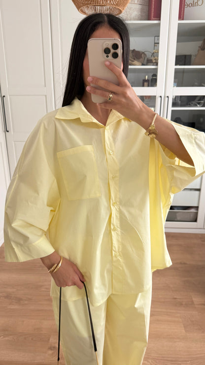 Ensemble Modest Oversize Jaune SAÏRYS