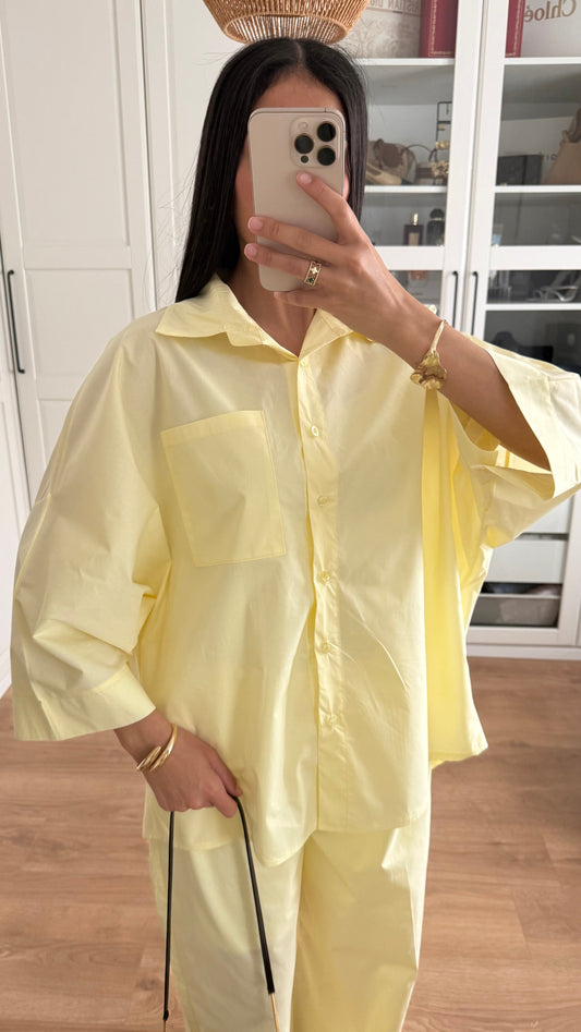 Ensemble Modest Oversize Jaune SAÏRYS