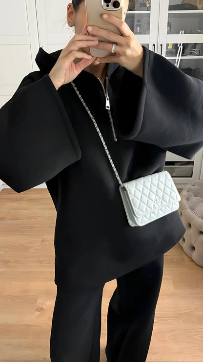 Ensemble Modeste à Capuche Noir SAÏRYS