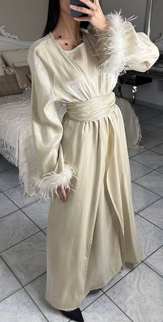 Kimono plume SAÏRYS