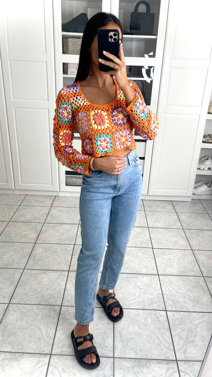 Haut en crochet